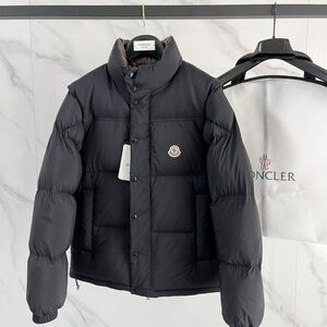 Thom Browne Black Puffer Jacket for Men